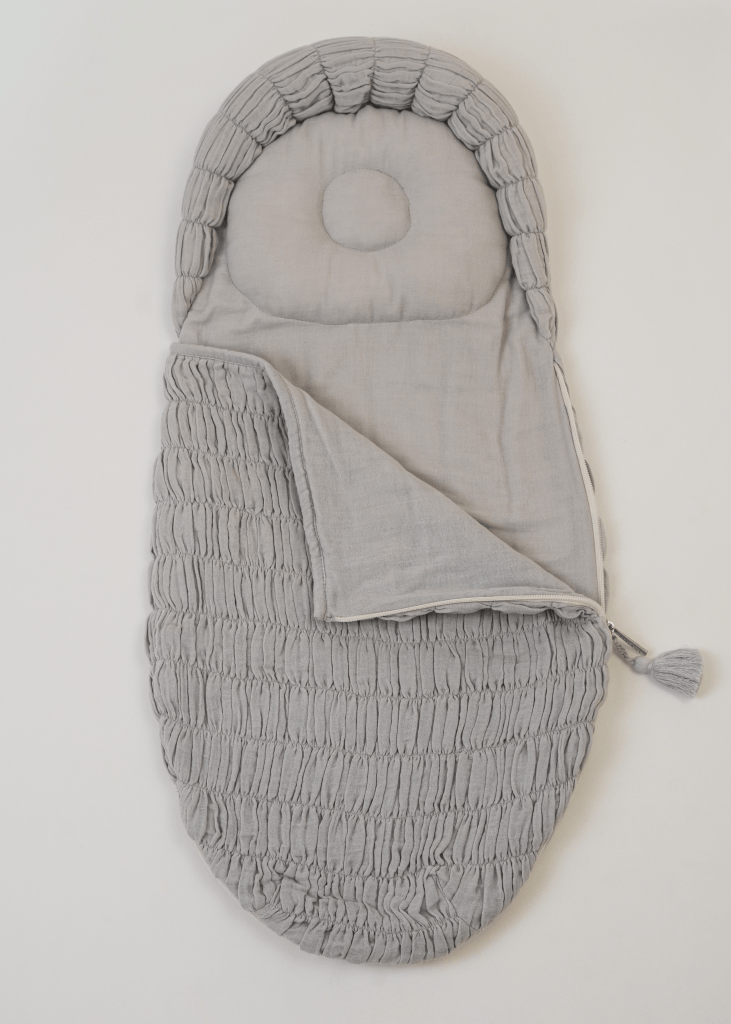 Ultra-Lightweight Crescent Sleeping Bag for Adults - Grey, Compact & Waterproof for Camping, Hiking & Backpacking - Perfect for Outdoor Adventures & Travel