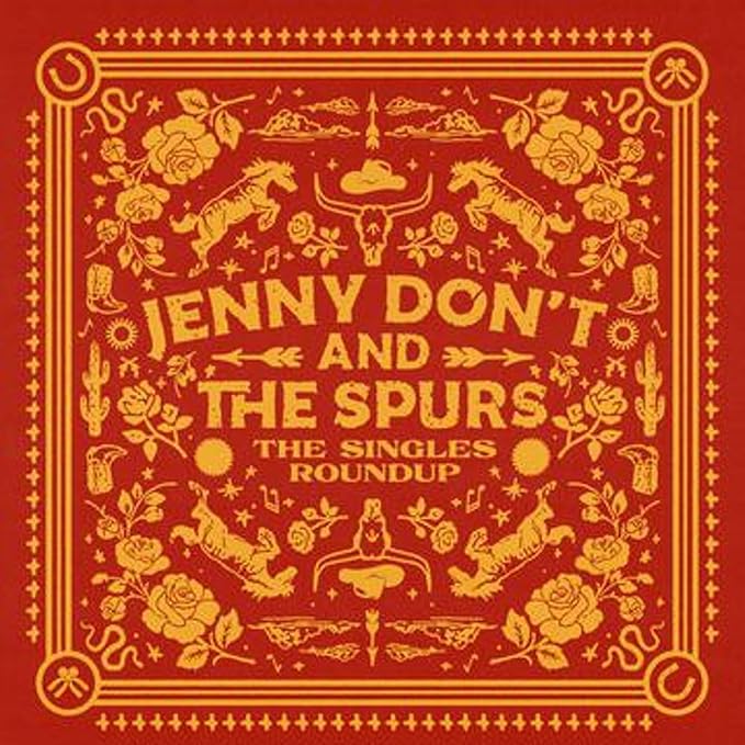 Jenny Don't & the Spurs - The Singles Roundup Vinyl LP Record | Limited Edition Country Rock Music | Perfect for Collectors & Vinyl Enthusiasts | Great for Home Listening & Gifts