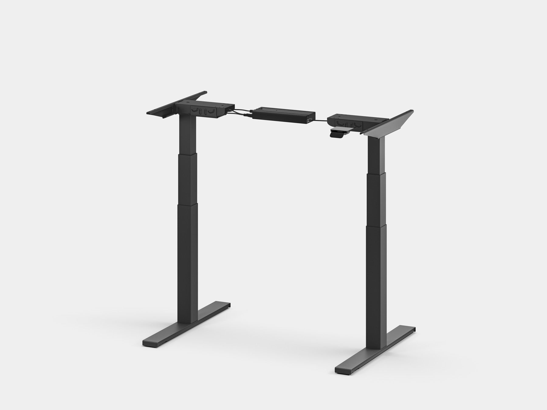 Adjustable Standing Desk Frame - Electric Height Adjustable Desk Base for Home & Office - Ergonomic Workstation Solution for Better Posture & Productivity