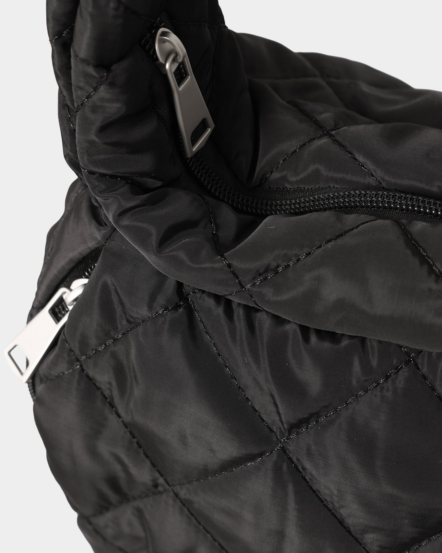 404 Quilted Side Bag Black - Stylish Crossbody Purse for Women, Perfect for Travel, Shopping & Everyday Use