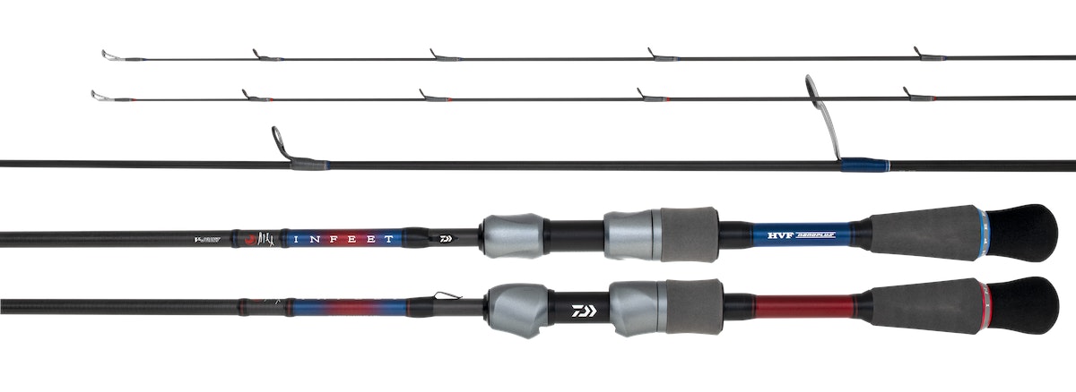 Daiwa 22 Inch SK Spin Fishing Rod - Lightweight Graphite Saltwater & Freshwater Fishing Rod for Bass, Trout, and Salmon - Perfect for Shore Fishing, Boat Fishing, and Kayak Angling