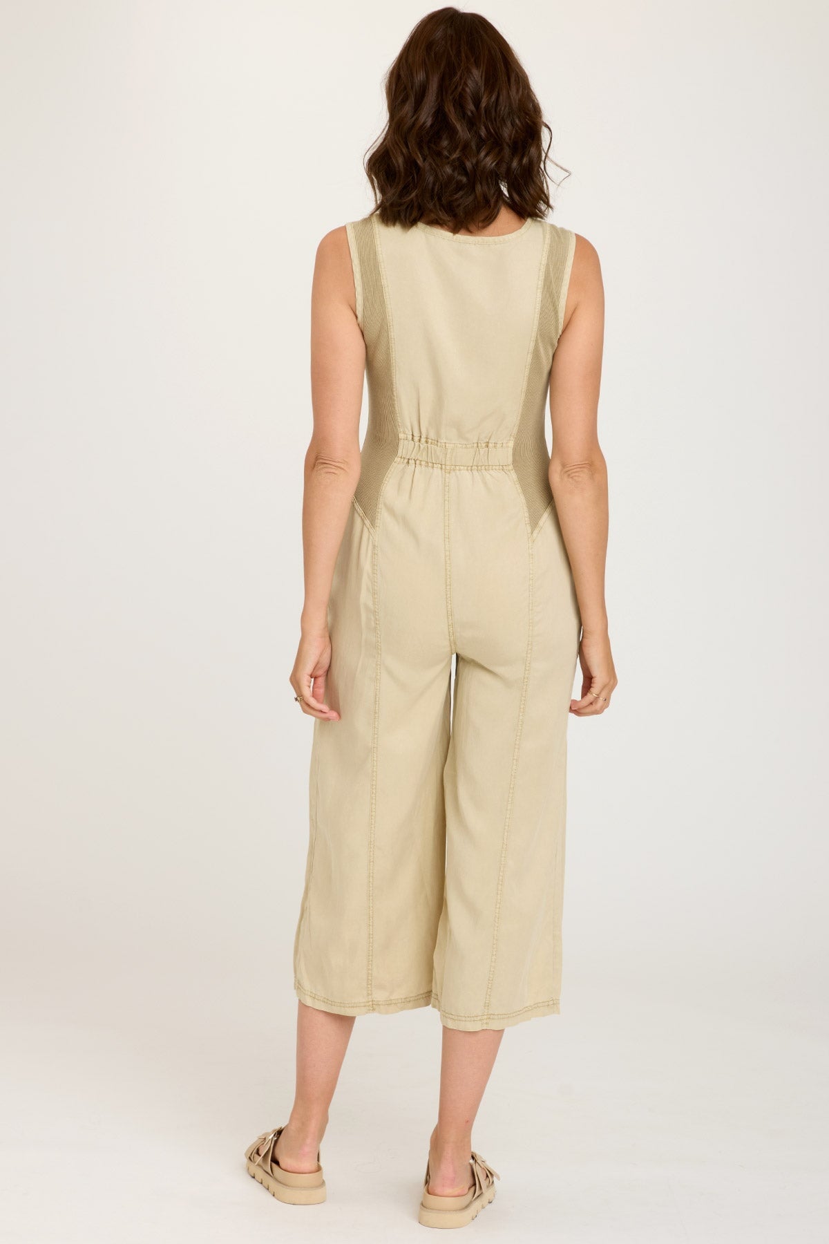 Macgowan Women's Crop Jumpsuit - Casual Summer Romper with Pockets | Perfect for Beach, Vacation & Streetwear Fashion