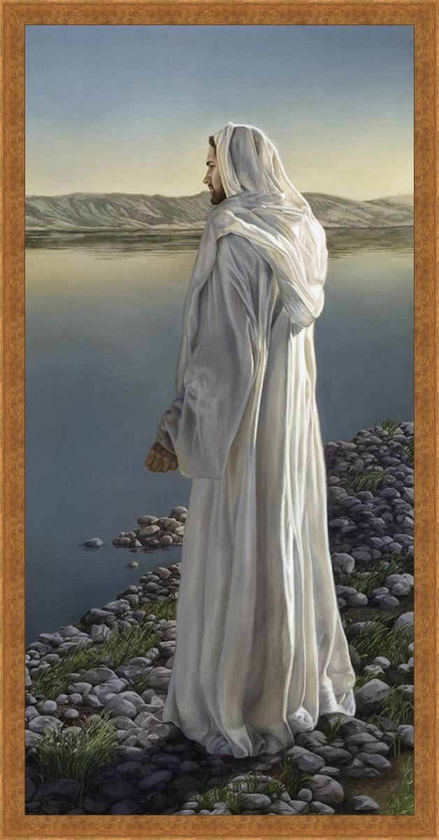 Come Follow Me Large Wall Art - Inspirational Christian Home Decor for Living Room, Bedroom & Office - Perfect Gift for Religious Families