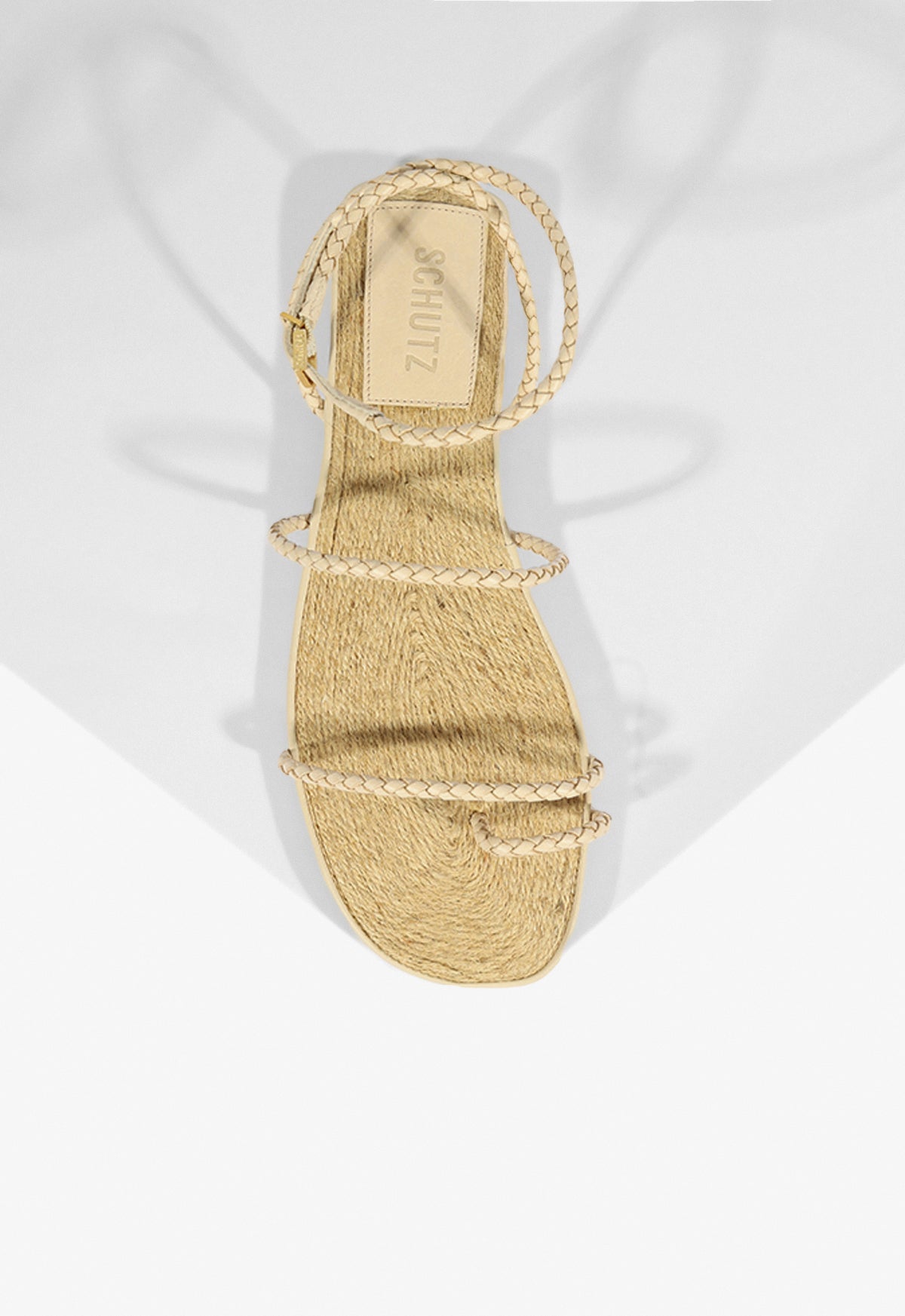 Kaya Beige Leather Flat Sandal - Women's Comfortable Casual Shoes for Summer, Walking & Beach | Fashionable Vegan Leather Slides with Cushioned Footbed