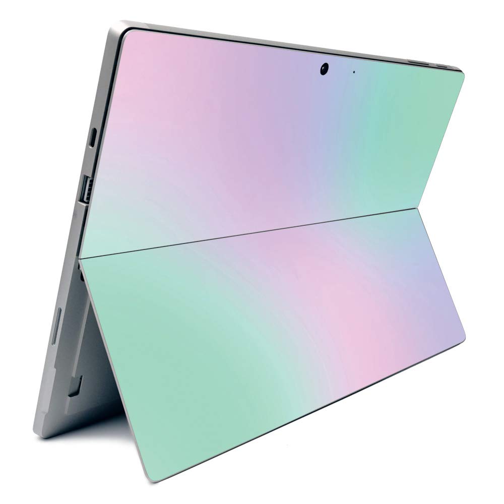 MightySkins Vinyl Decal Wrap Cover for Microsoft Surface Pro 7 - Cotton Candy Design | Protective & Durable Skin | Easy to Apply & Remove | Made in USA | Perfect for School, Work & Travel