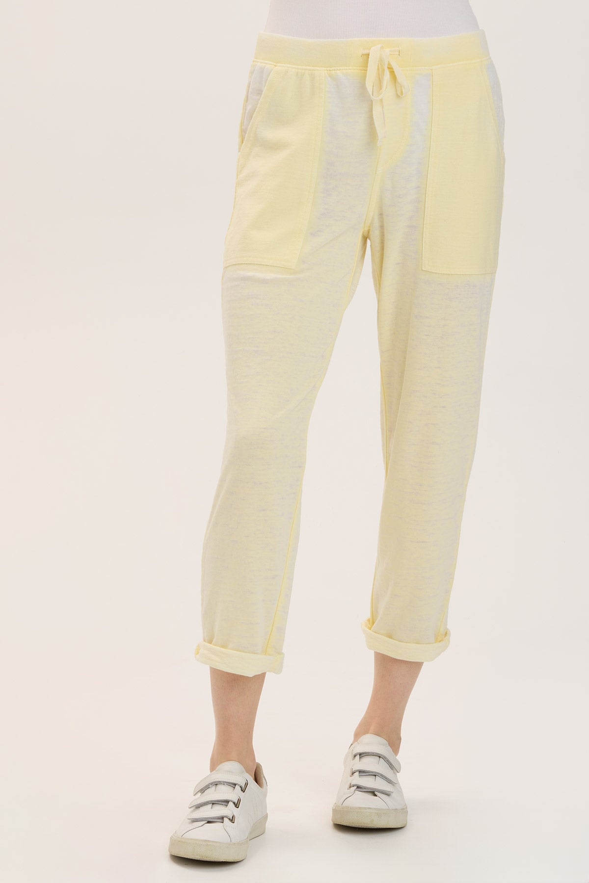 Rekka Women's Burnout Jogger Pants - Soft High Waisted Lounge Sweatpants for Yoga, Running & Casual Wear