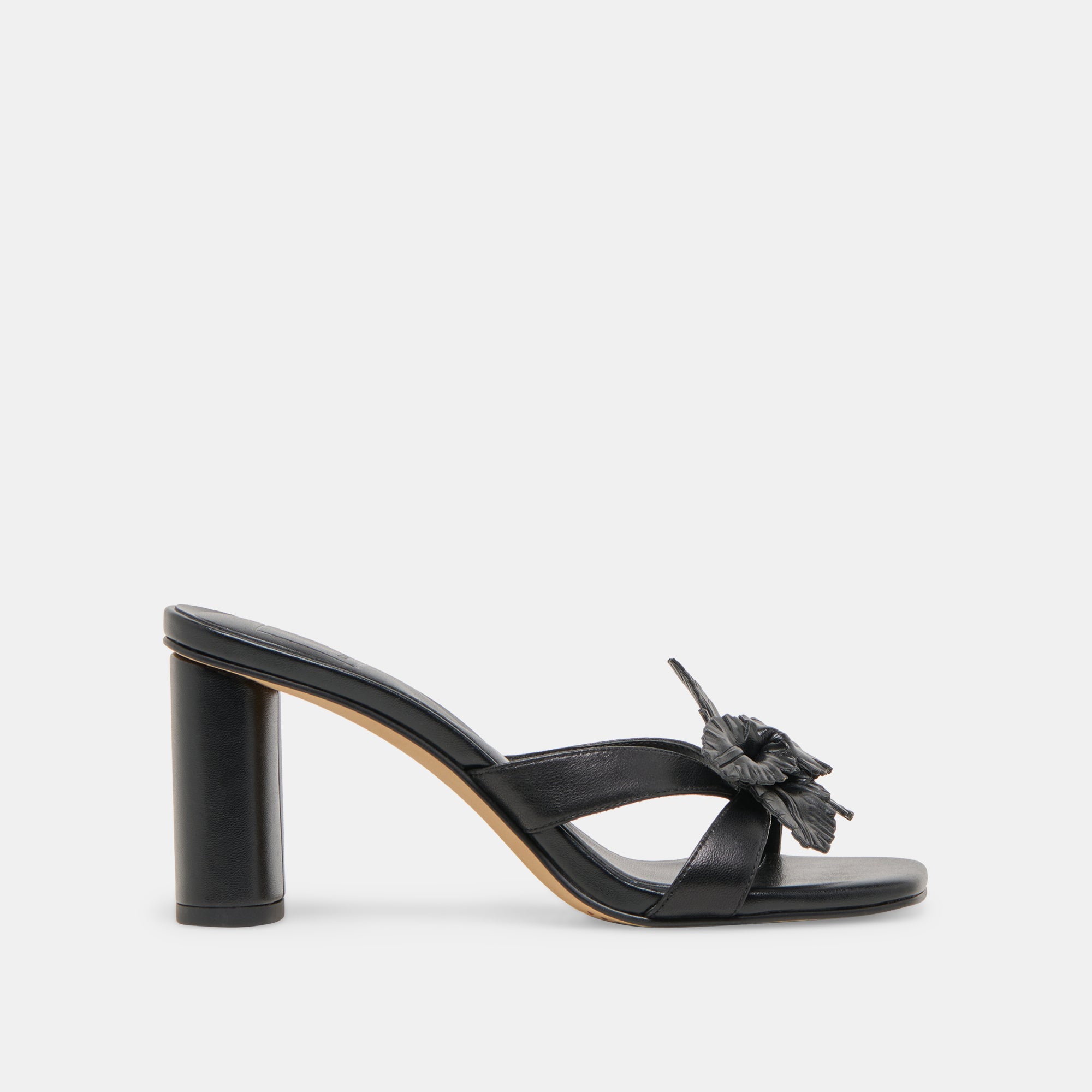 NIKIL Women's Black Leather High Heels - Stylish Pointed Toe Pumps for Work, Party & Evening Wear | Comfortable Dress Shoes for Women