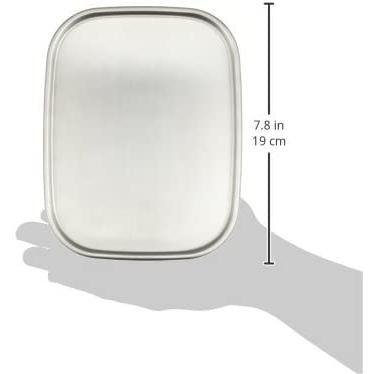 Aizawa Utile Stainless Steel Bento Lunch Box - Leakproof & Eco-Friendly Food Container for School, Office & Picnic - Perfect for Adults & Kids Meal Prep