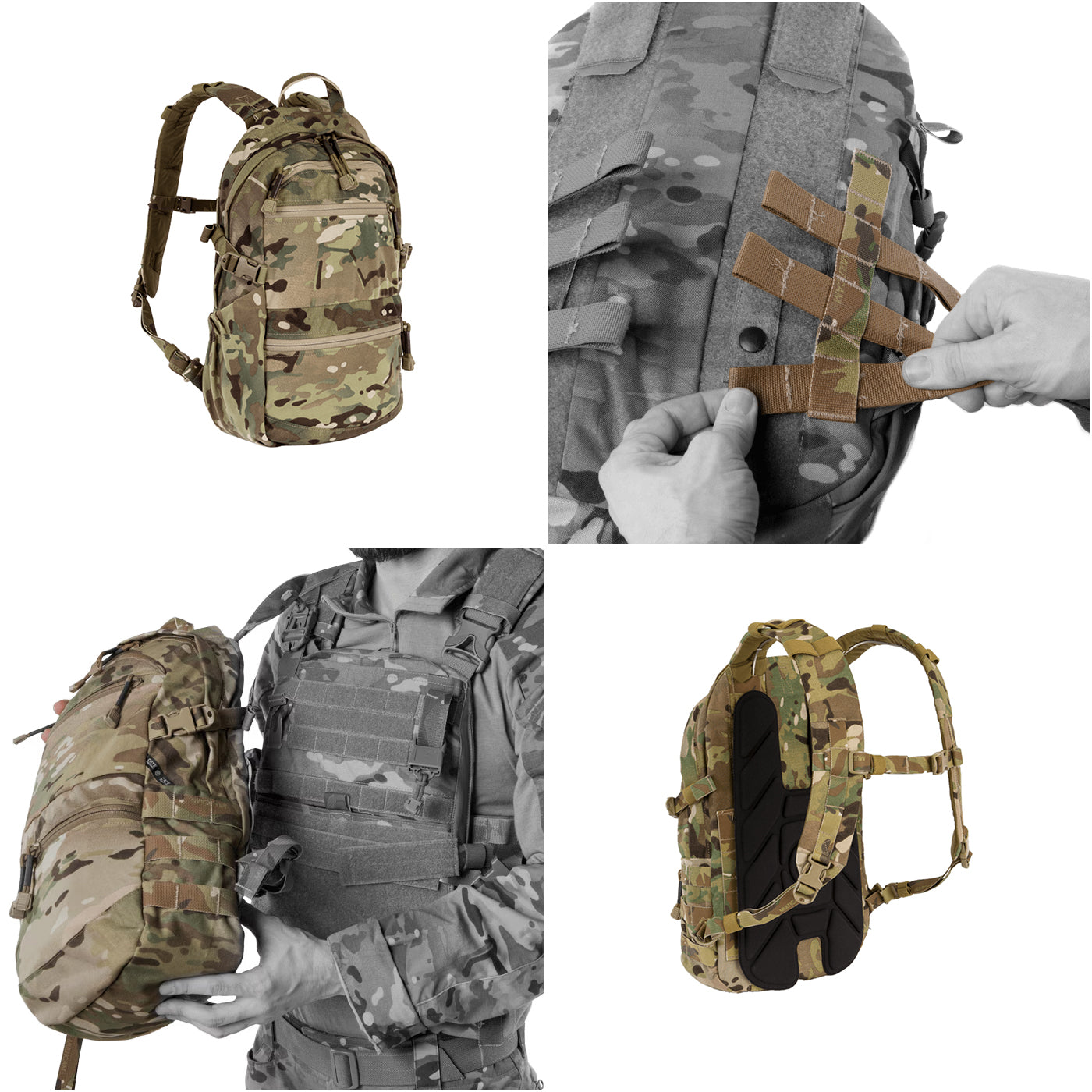 Crye Precision AVS 1000 Pack - Tactical Military Backpack | Made in USA | Multiple Color Options | Durable & Waterproof for Outdoor, Hiking & Airsoft