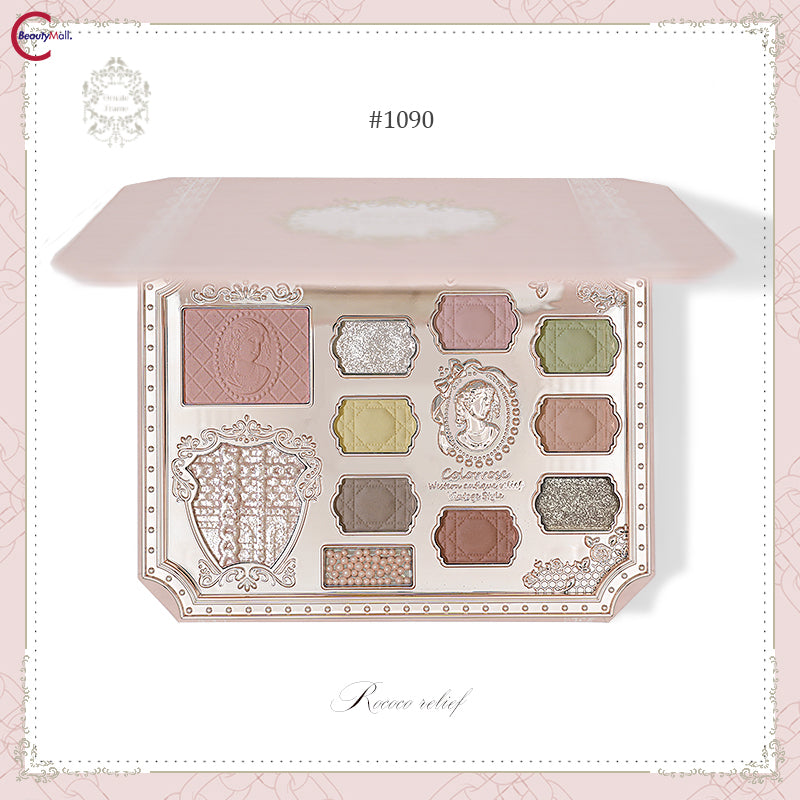 COLORROSE Dream Ballet Eyeshadow Palette - 12 Highly Pigmented Matte & Shimmer Eyeshadows for Professional Makeup | Perfect for Day & Night Looks, Parties & Special Occasions