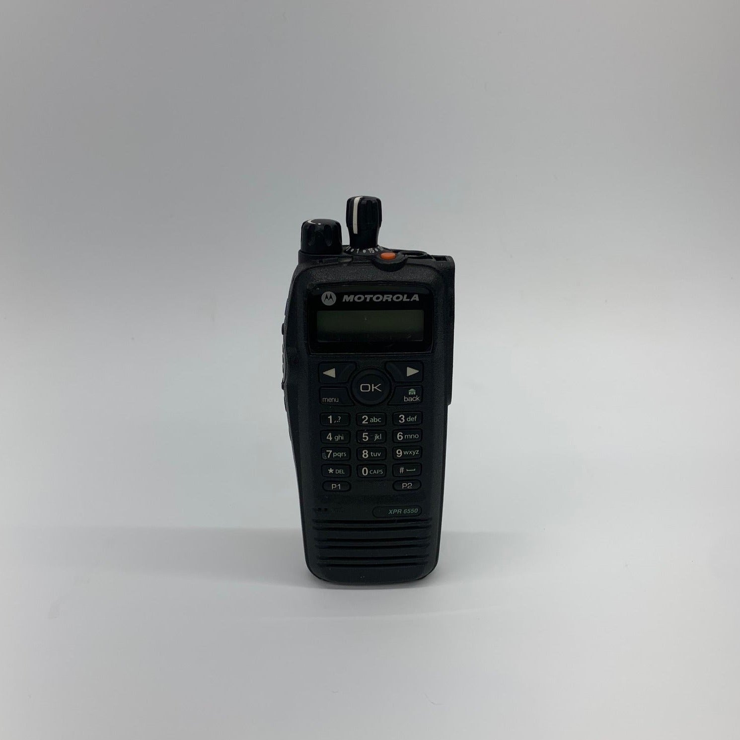 Motorola XPR6550 AAH55QDH9LA1AN Digital UHF Two-Way Radio - MOTOTRBO Connect Plus & LTR Passport Compatible - Ideal for Construction, Security & Outdoor Adventures