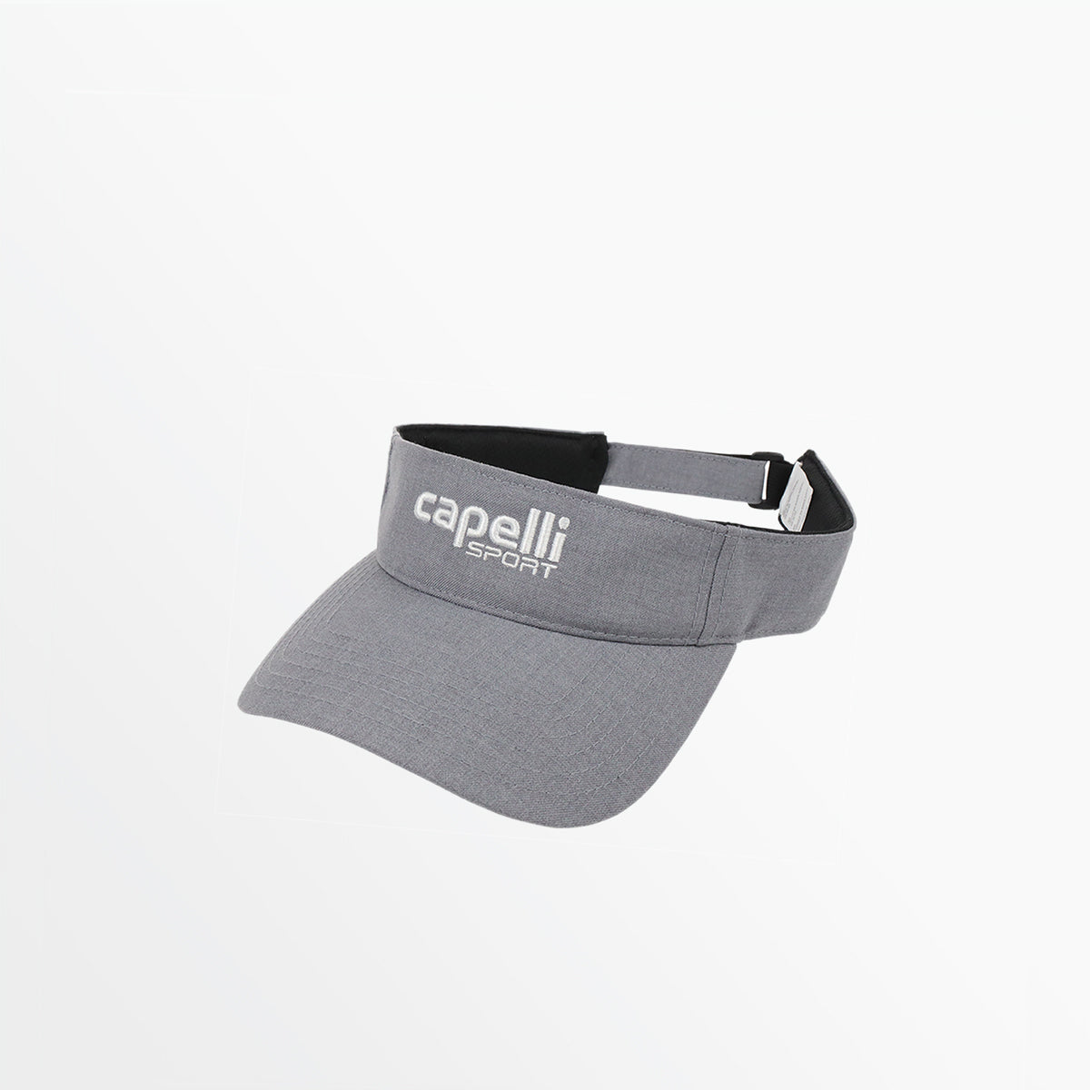 Adult Cotton Spandex Twill Visor Cap - Adjustable & Breathable for Outdoor Sports, Golf, Running, and Hiking