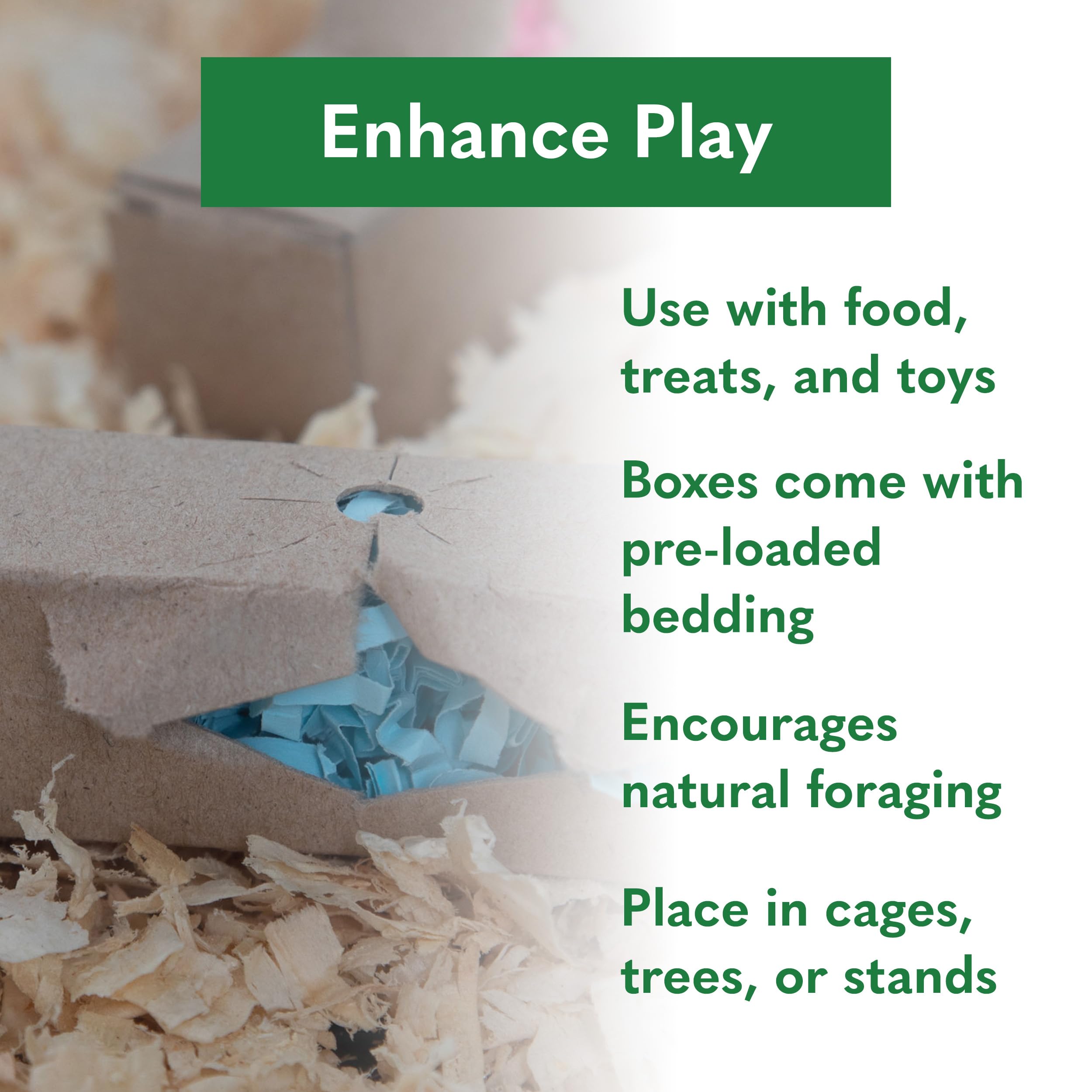 Eco-Friendly 99% Dust Free Paper Bedding for Hamsters, Guinea Pigs & Birds - Soft & Absorbent Small Animal Cage Liner - Perfect for Nesting, Burrowing & Cage Comfort