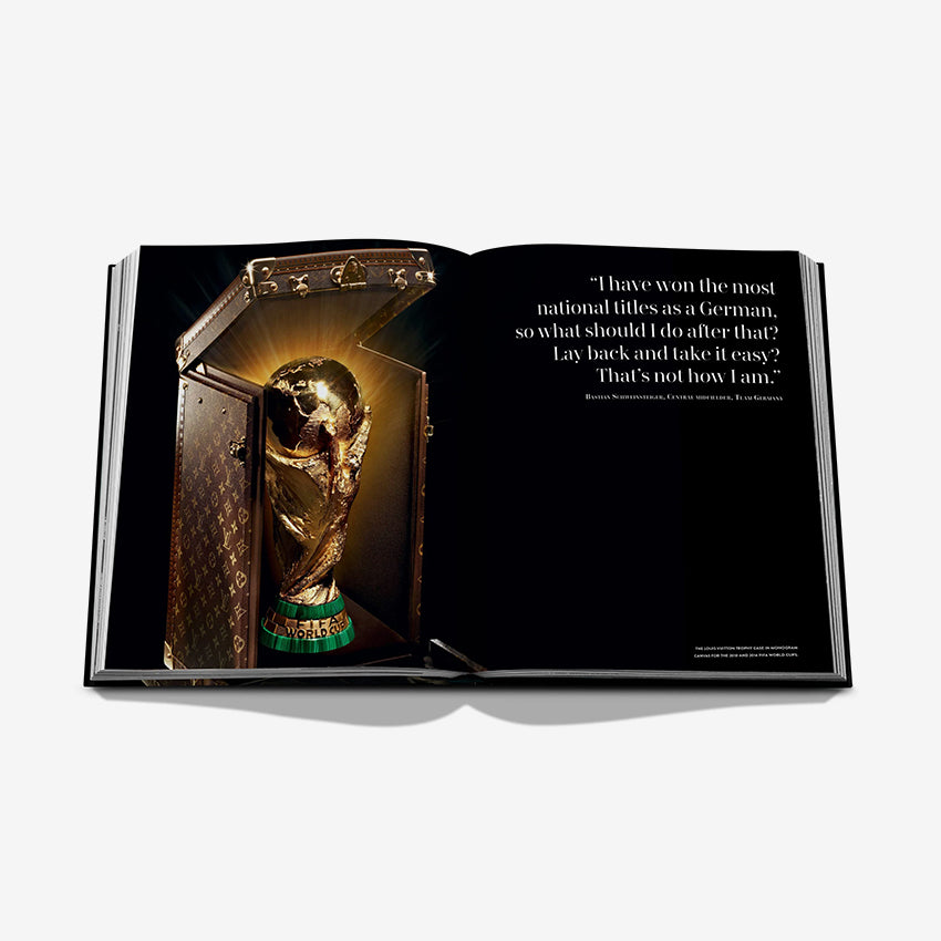Assouline Louis Vuitton Trophy Trunks - Luxury Travel & Storage Cases for Collectibles & Memorabilia | Perfect for Home Decor & Display