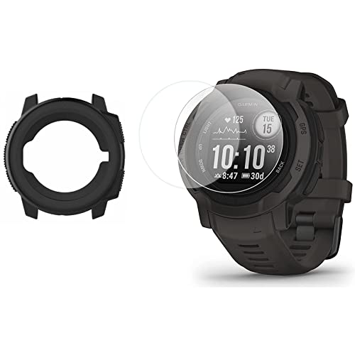 Black case+2 pack Glass