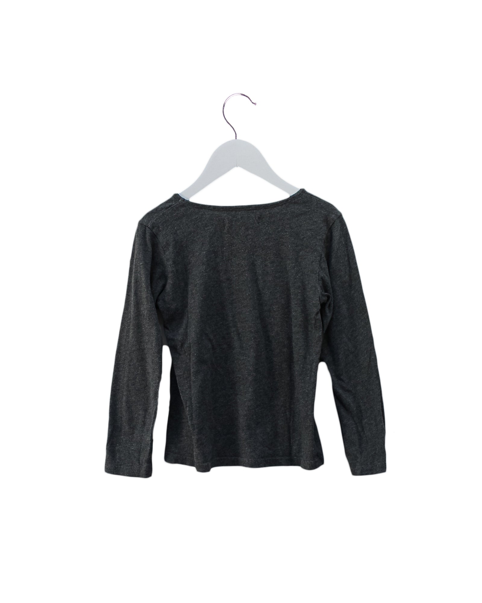 Ponpoko Long Sleeve Top for Girls 4T (110cm) - Soft Cotton Comfort Shirt for Toddlers - Perfect for School, Playdates & Everyday Wear