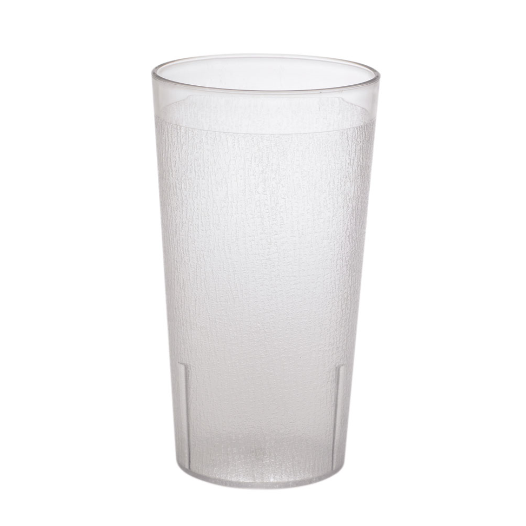 Cambro 3200P2152 32 Oz Clear Plastic Tumbler - Durable BPA-Free Drinking Cup for Restaurants, Cafes, and Outdoor Events