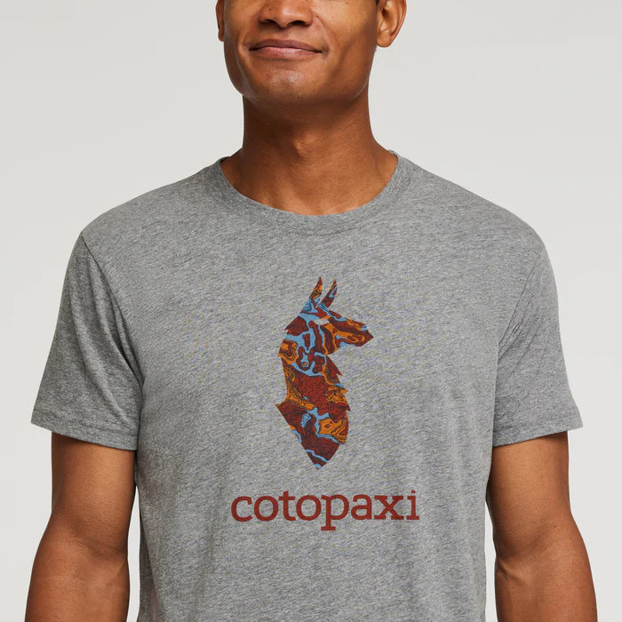 Organic Cotton Llama Graphic T-Shirt for Men - Soft & Comfortable Casual Tee - Perfect for Outdoor Adventures & Everyday Wear