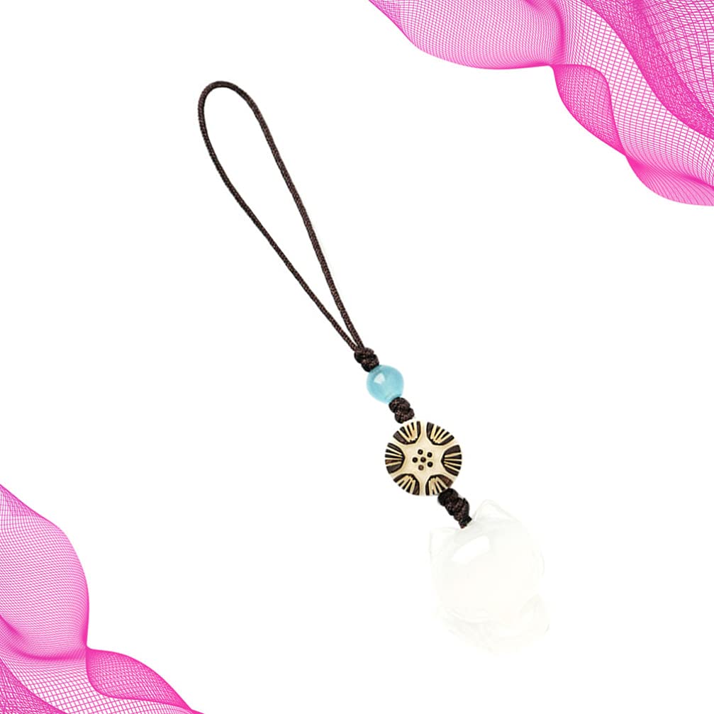 Balacoo Cute Cartoon Fox Phone Strap Charm - Stylish Phone Pendant for iPhone, Samsung & Android - Perfect for Keychains, Bags & Phone Decorations