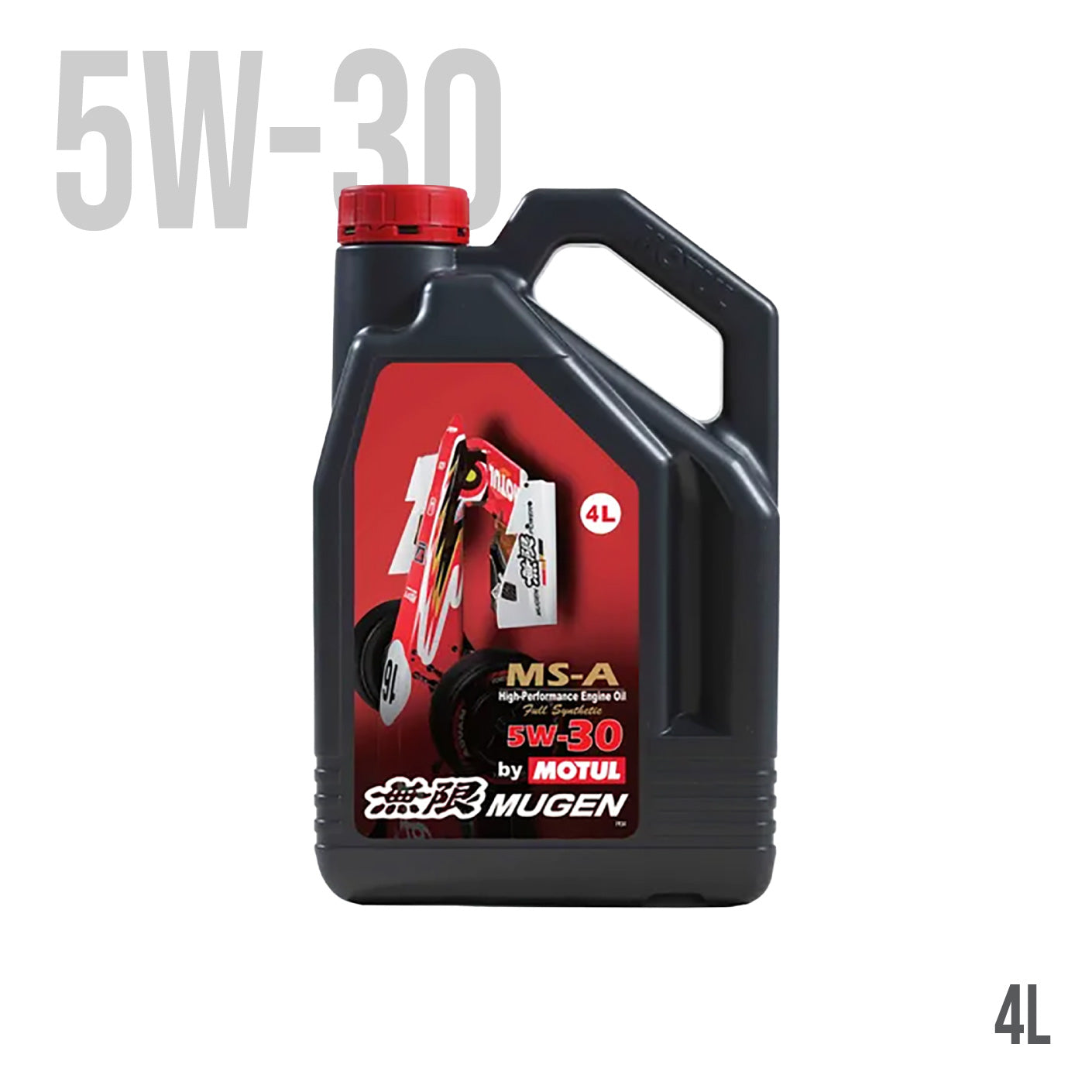 MOTUL MUGEN MS A 5W30 Full Synthetic Engine Oil - 1L & 4L Bottle for High-Performance Cars & Motorcycles - Ideal for Racing, Daily Driving & Extreme Conditions