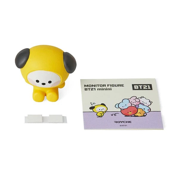 BT21 Chimmy Mini Monitor Figure - Cute Collectible Desk Decor for K-Pop Fans & BTS Lovers | Perfect for Office, Bedroom, or Gift Giving