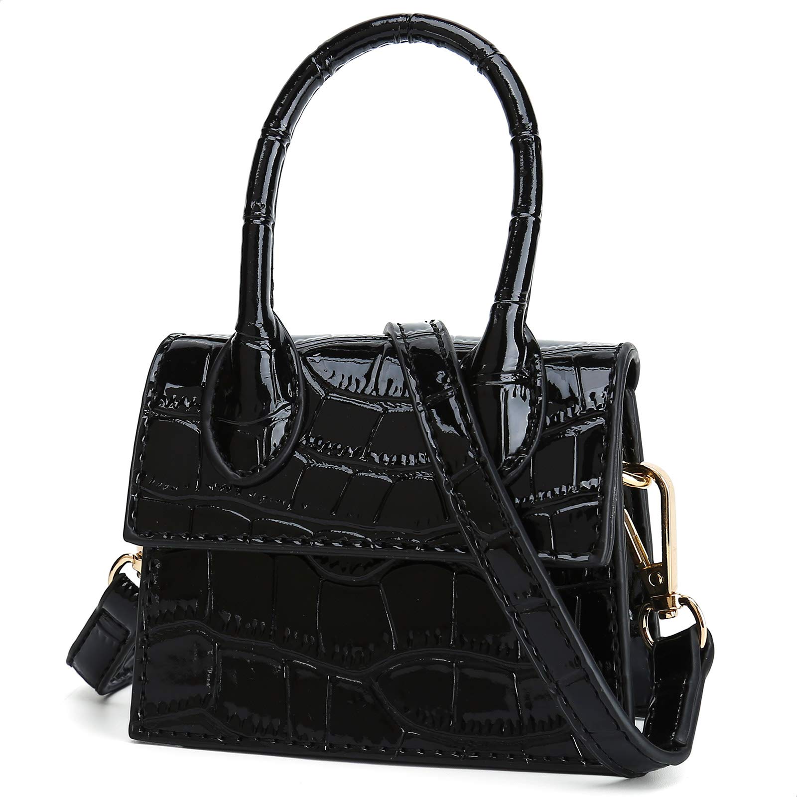 CATMICOO Mini Purse for Women - Small Crocodile Pattern Handbag | Perfect for Evening Parties, Date Nights & Travel Accessories