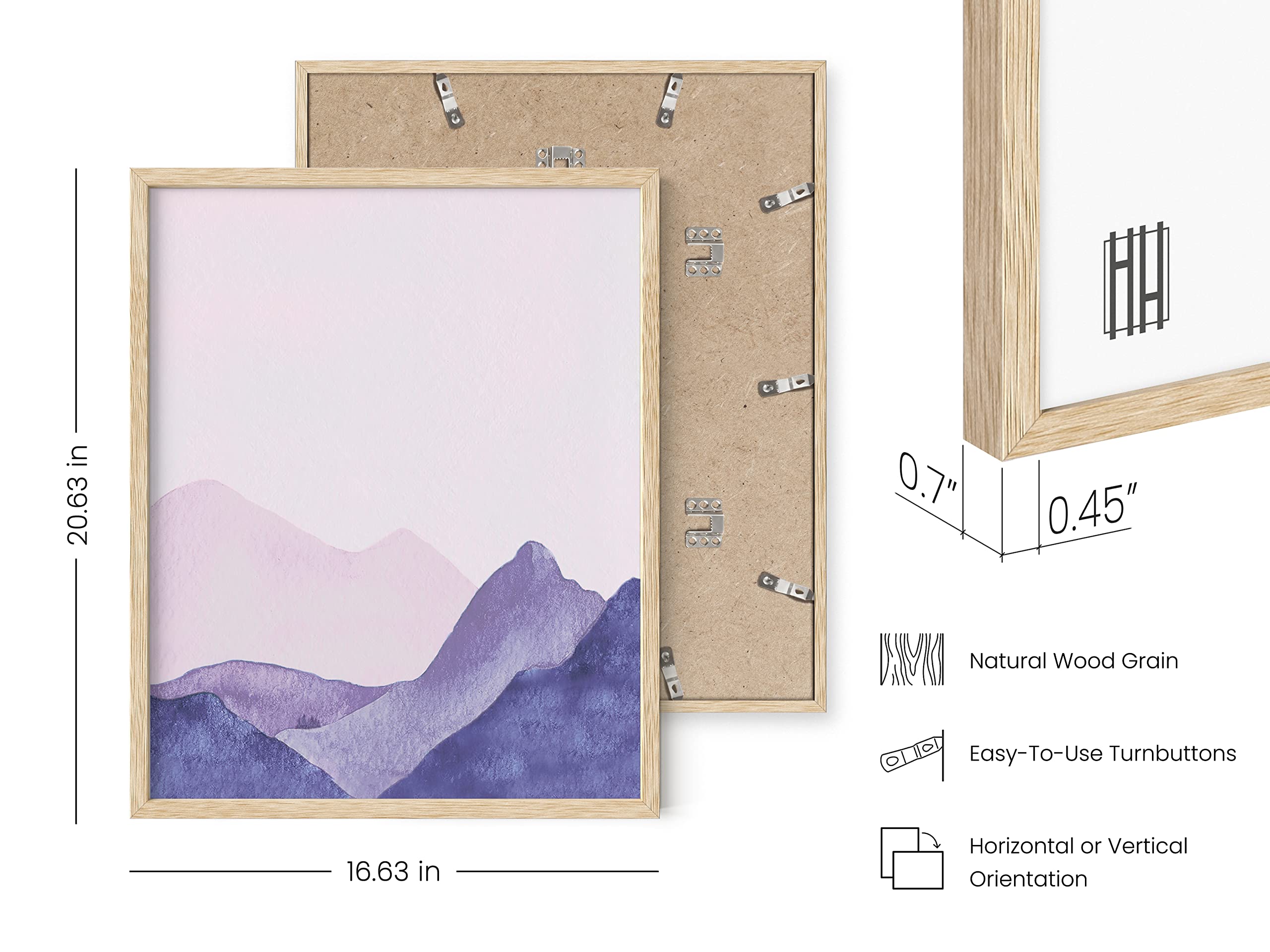 HAUS AND HUES Forest Wall Art Set of 3 - 16