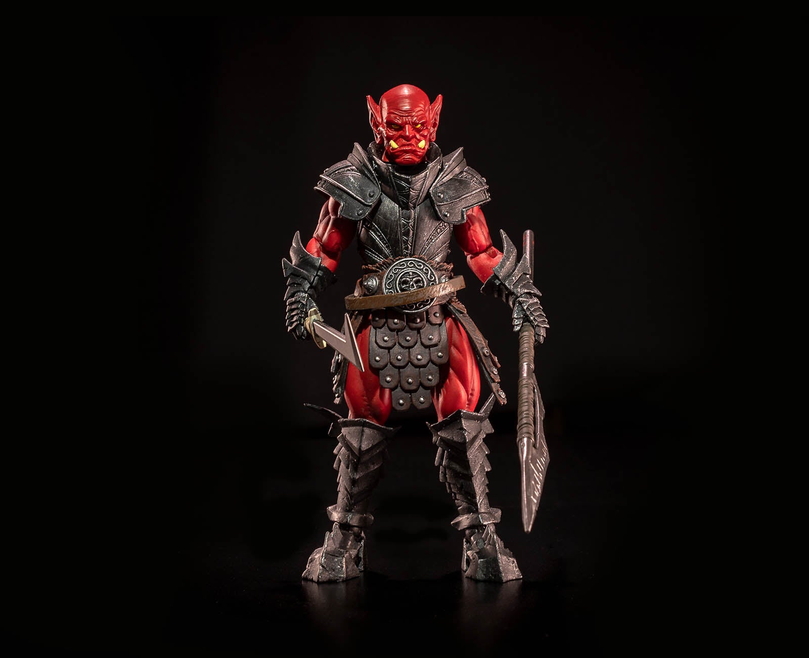 Mythic Legions Legion of Arethyr Fury Clan Orc Action Figure - Collectible Fantasy Warrior for Display & Role-Playing Games