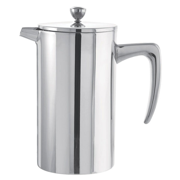 GROSCHE Dublin French Press Coffee Maker - 34 oz Stainless Steel Insulated Coffee Press for Hot & Cold Brew - Perfect for Home, Office & Camping Use
