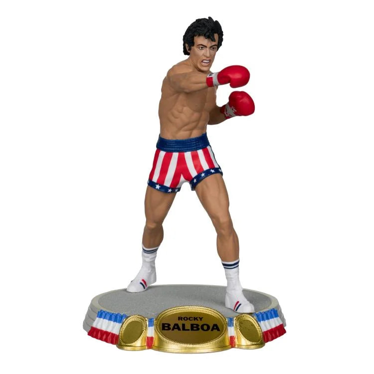 Rocky IV Movie Maniacs Rocky Balboa Action Figure - Limited Edition Collectible for Movie Fans & Boxing Enthusiasts - Perfect for Display, Gifts, and Home Decor