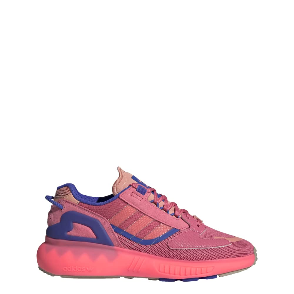 adidas Originals ZX 5K Boost Women's Running Shoes - Size 7 | Hazy Rose/Ambient Rush/Sonic Ink | Lightweight Comfort for Jogging, Gym & Casual Wear