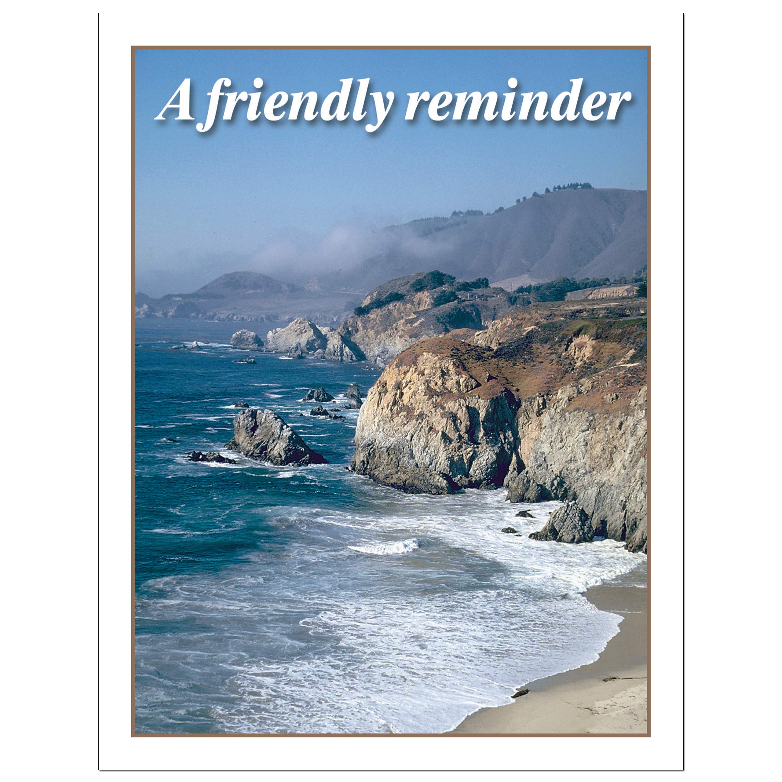 Laser Reminder Postcards for Dental, Optometry, Veterinary & Chiropractic Offices - 4 Perforated Cards per Sheet (4.25