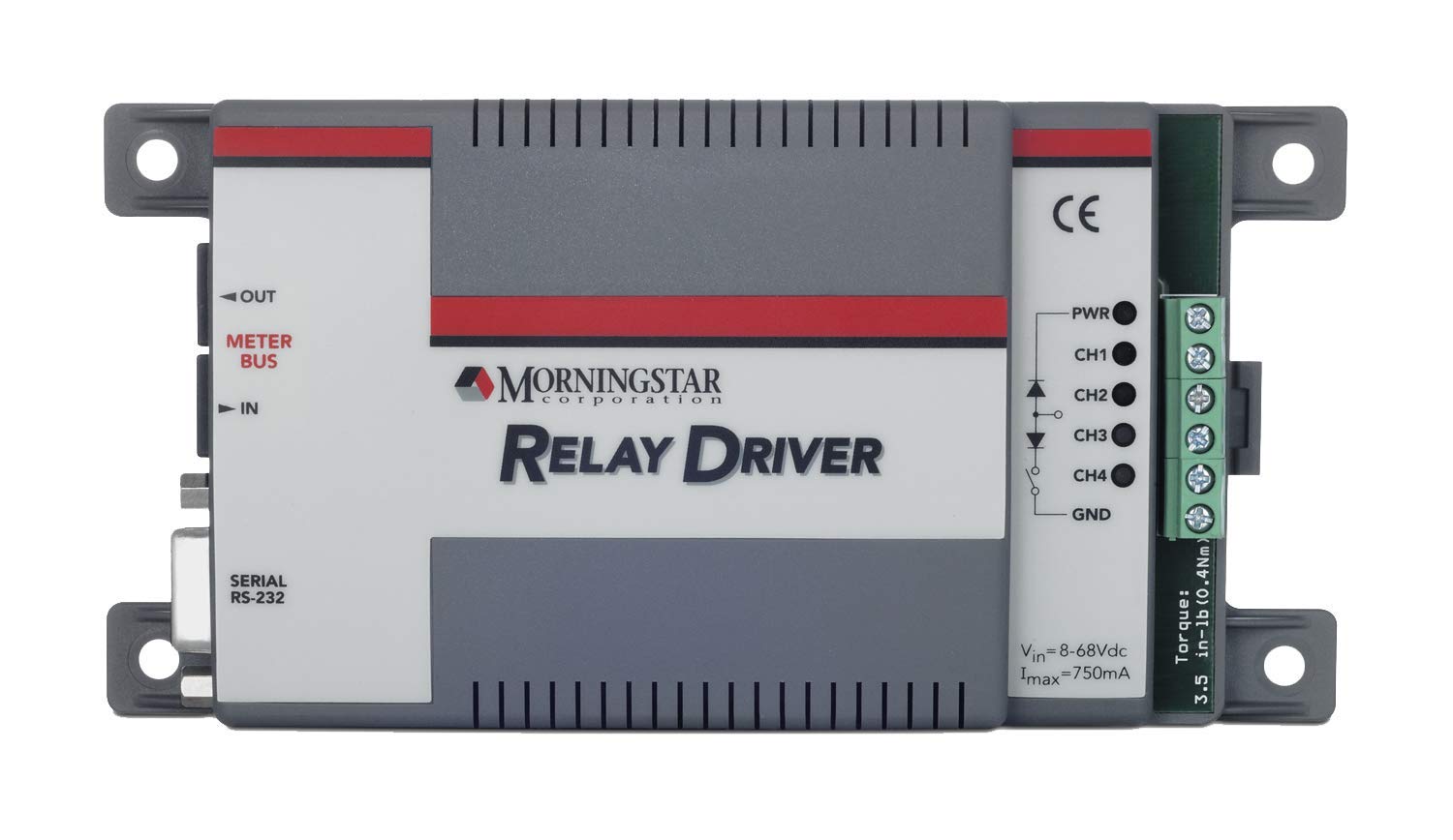 Morningstar Relay Driver - Premium Solar Charge Controller & Inverter for Off-Grid Power Systems | Ideal for RV, Marine, and Remote Home Solar Energy Solutions