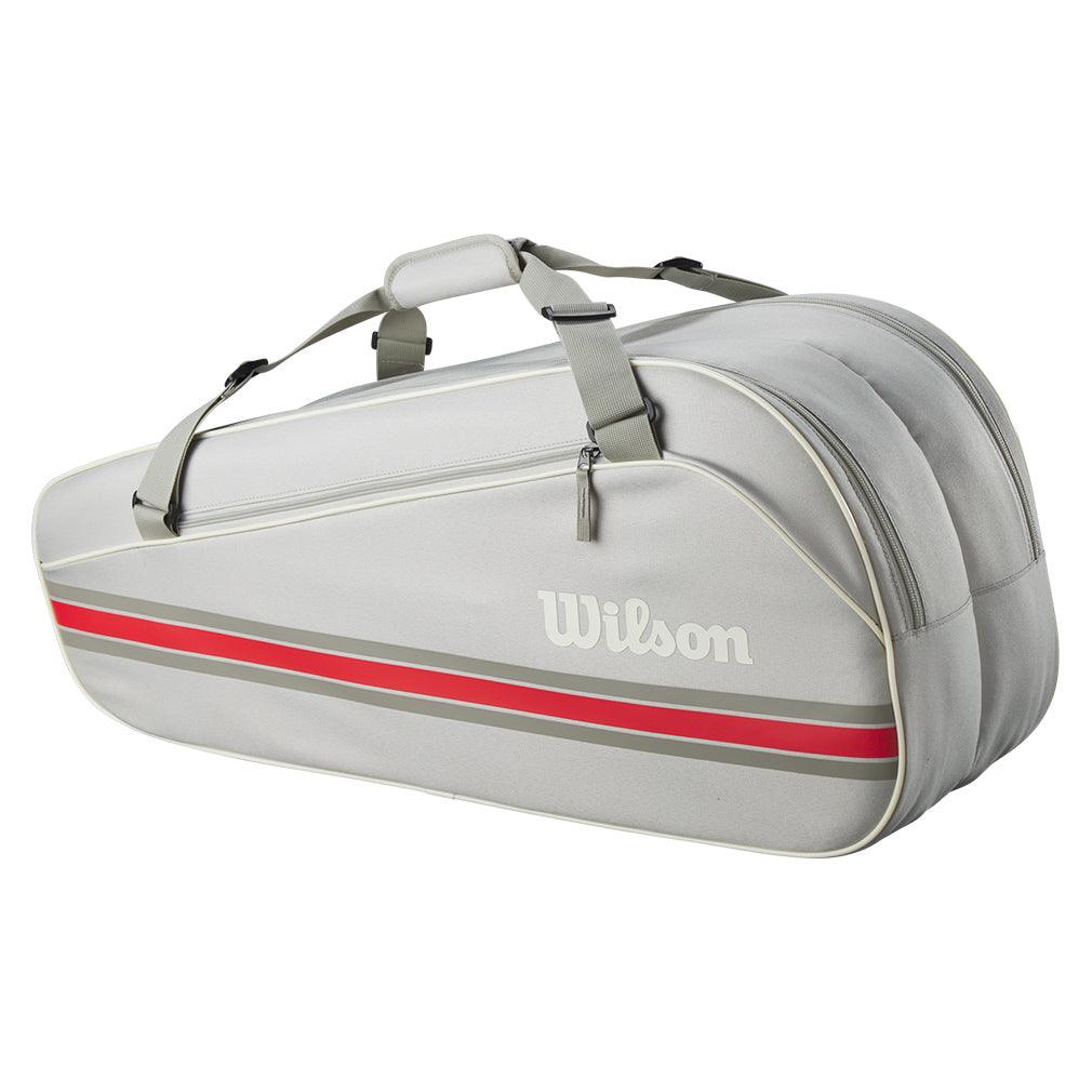 6 Pack Team Tennis Racquet Bag - Durable Multi-Pocket Sports Equipment Organizer for Tennis Players | Perfect for Team Practice, Tournaments & Gym Storage