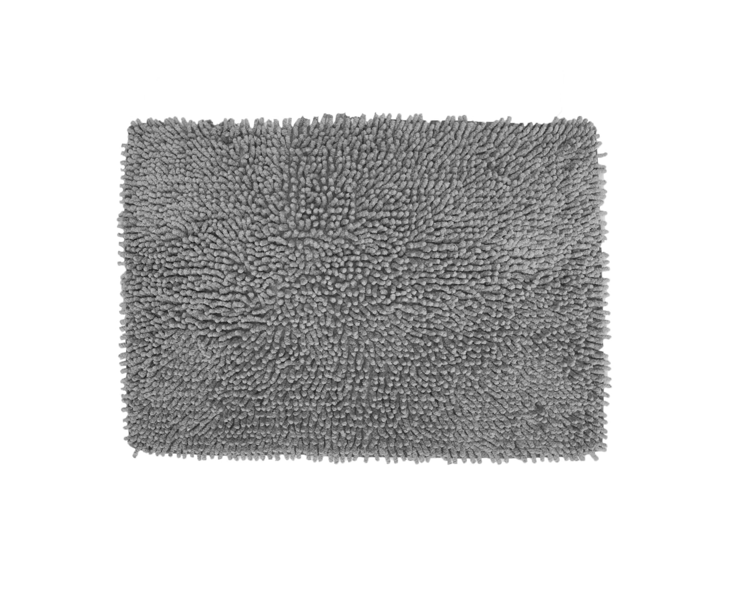 Home Weavers Fantasia 100% Cotton Bath Rug Set - Ultra Soft & Absorbent Non-Slip Bathroom Mat, Washable Kitchen Floor Mat (17