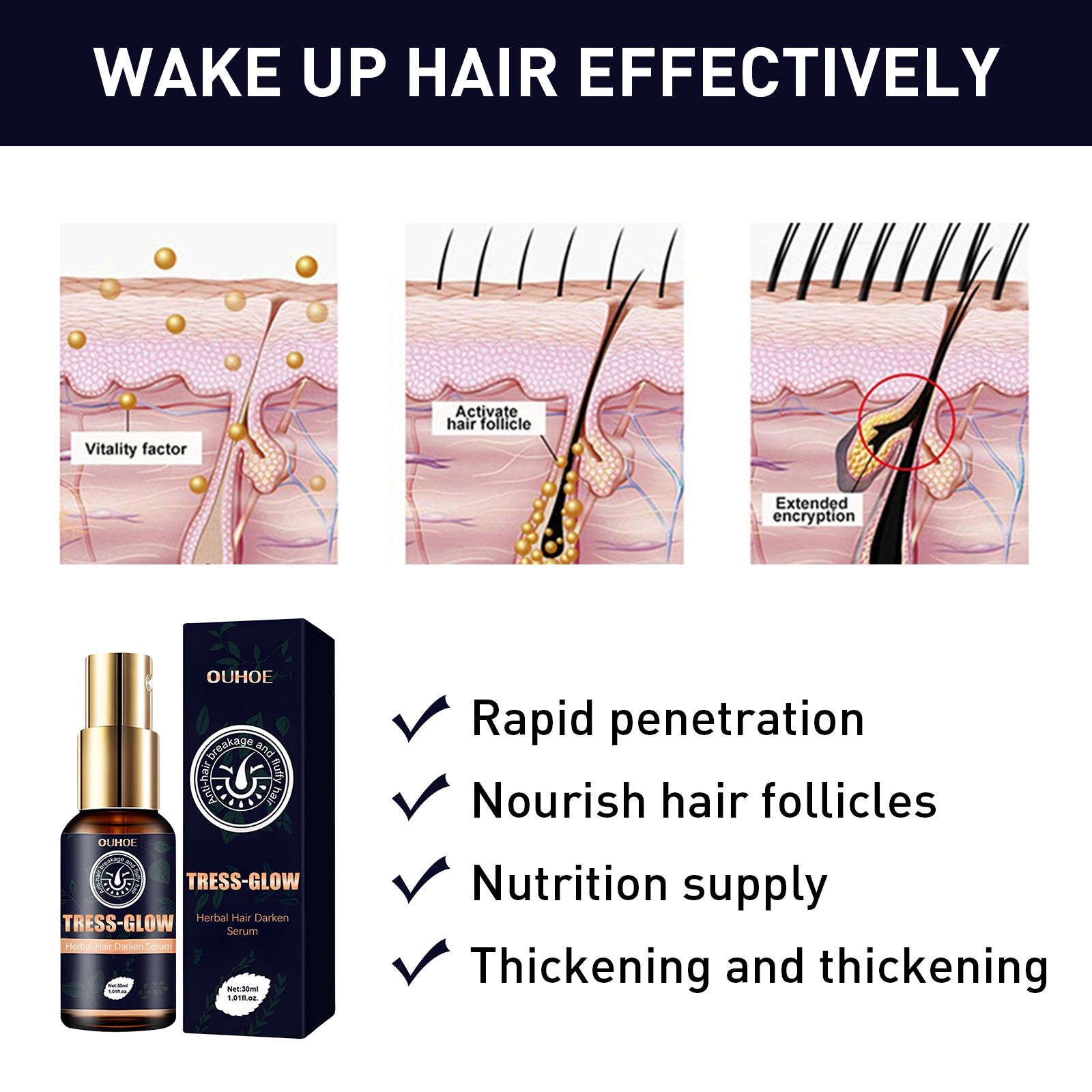 Scalp Massage Oil for Hair Growth - Hydrating & Moisturizing Treatment for Dry Scalp & Hair Roots - Perfect for Relaxation & Stress Relief at Home