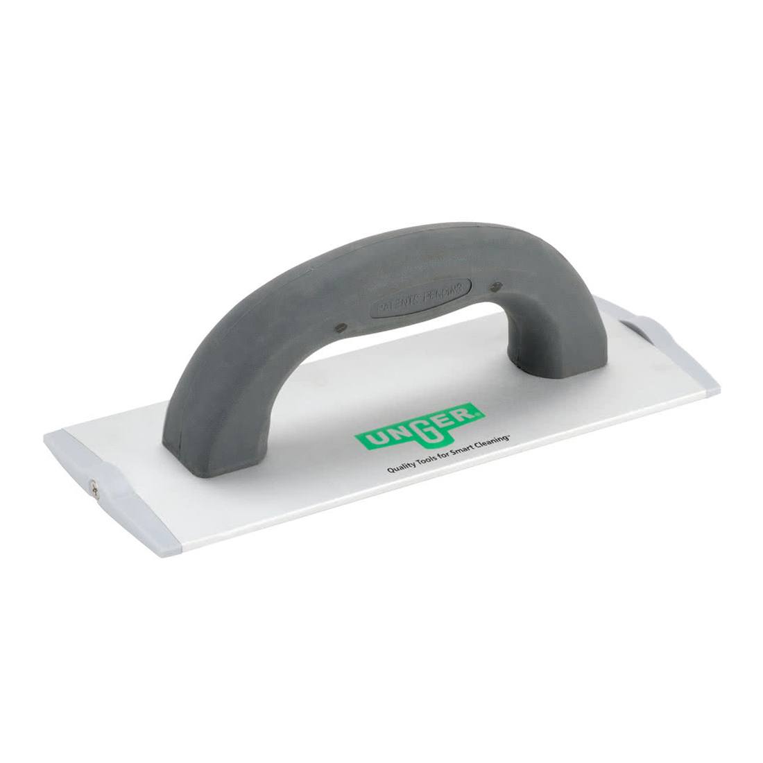 Unger Professional Aluminum Trowel Pad Holder - Heavy Duty Drywall Finishing Tool for Smooth Wall Repairs & Construction Projects