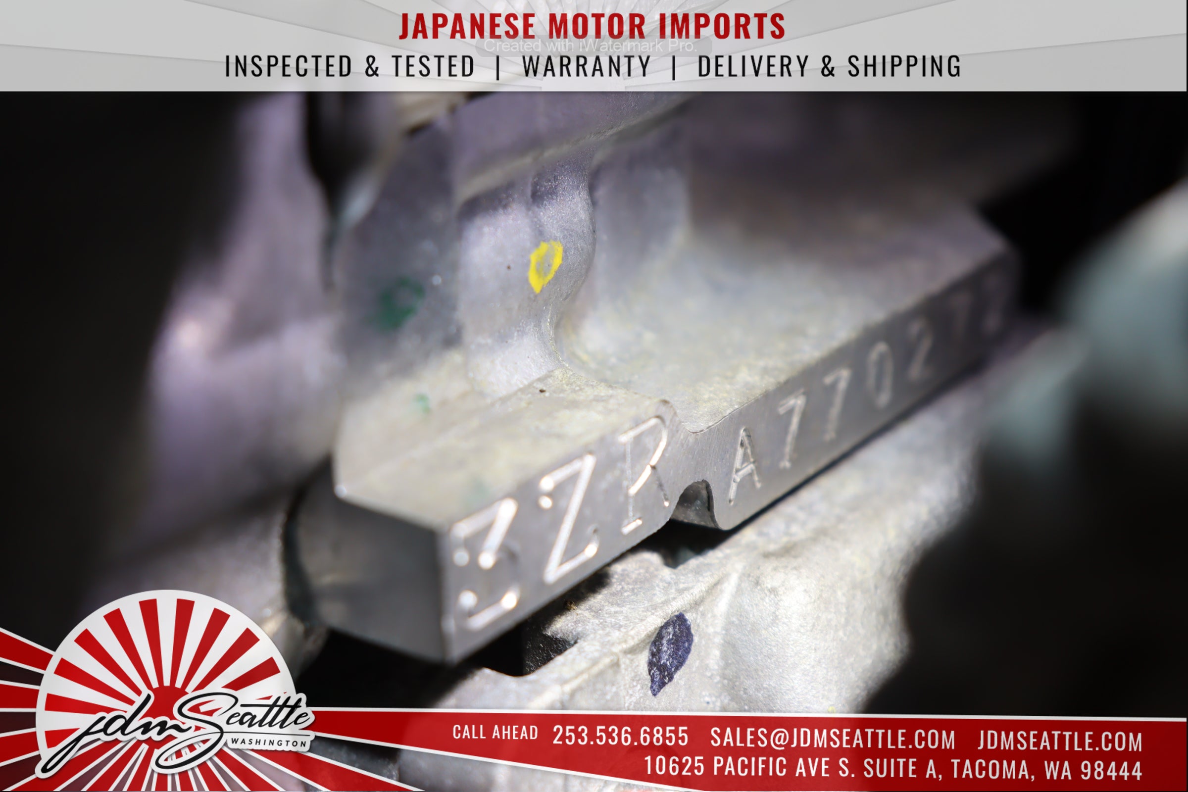 JDM Toyota C-HR Engine 2018-2022 3ZR-FAE 2.0L VVTi Motor - Replacement for Toyota C-HR 2018 2019 2020 2021 2022 Models - Perfect for Engine Swap & Performance Upgrades