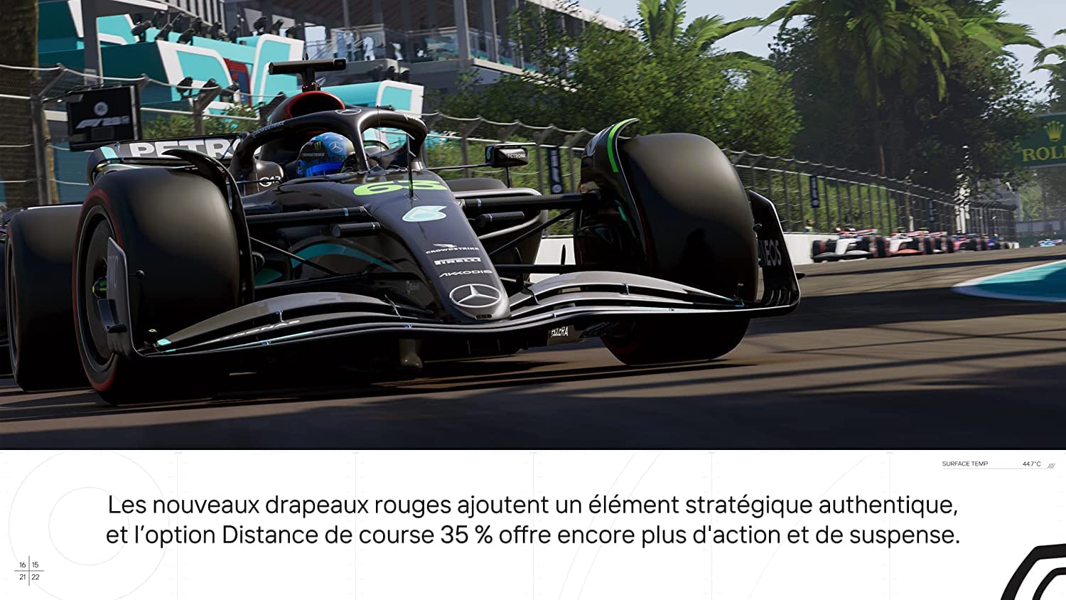 F1 23 PS5 Racing Game - English & French Language Support | Realistic Simulation for PlayStation 5 | Perfect for Racing Enthusiasts & Esports Players