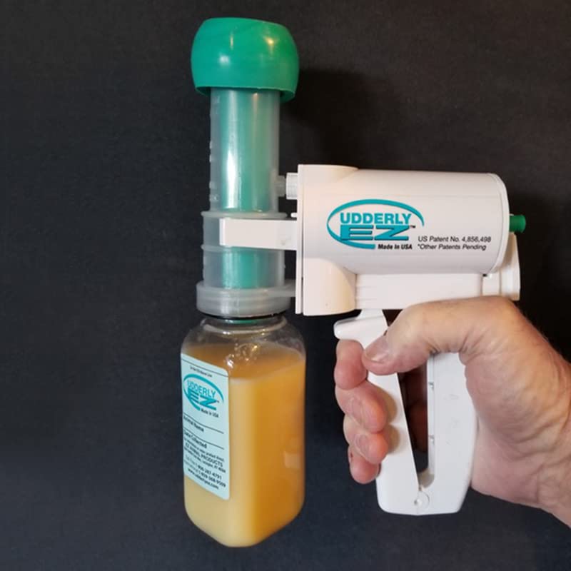Premier 1 Supplies Udderly EZ™ Milker for Sheep & Goats - Easy-to-Use Hand Milking Kit for Small Farm Animals | Perfect for Dairy Goats & Sheep Milking at Home or Farm