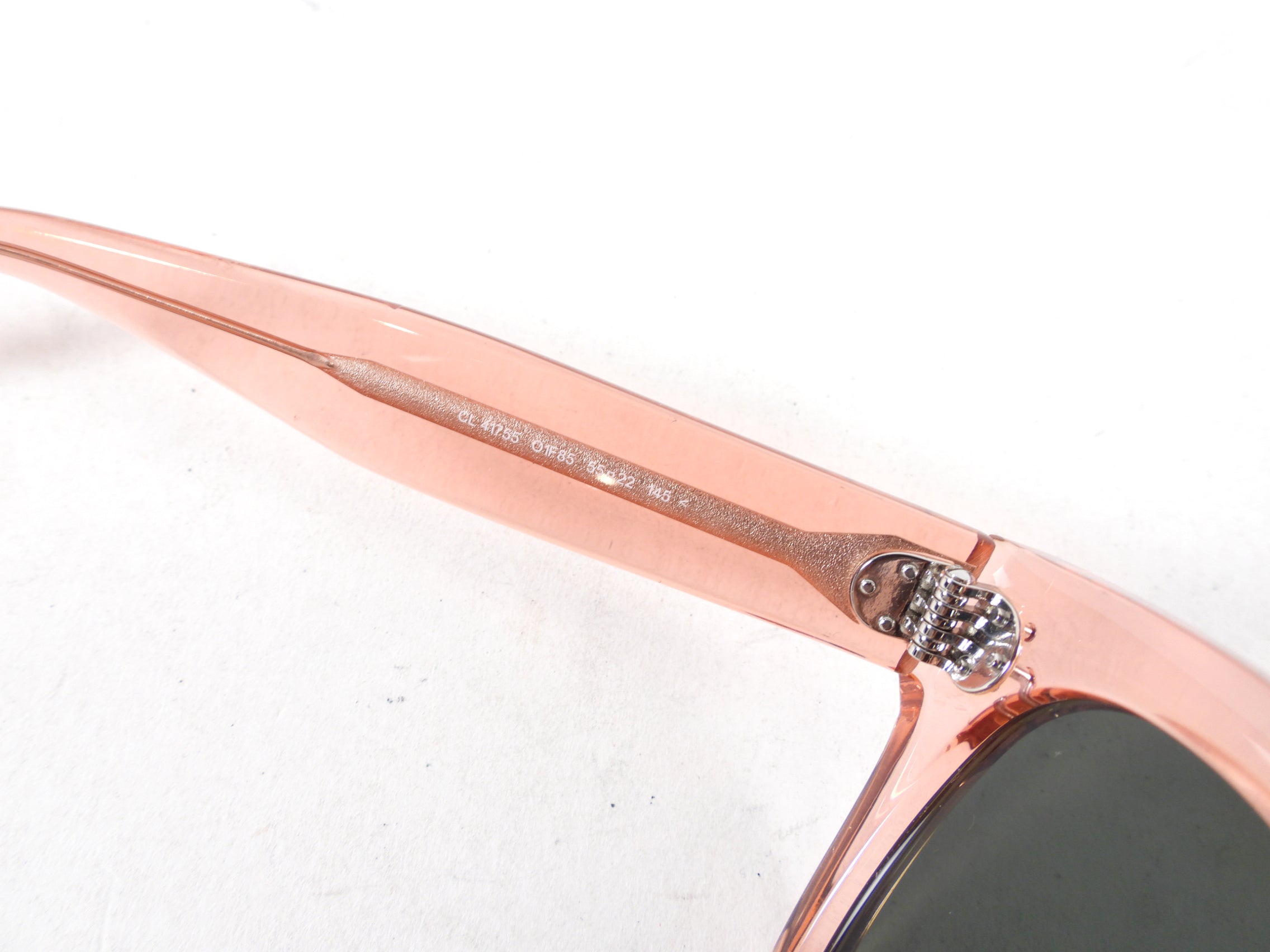 Celine CL 41755 Clear Pink Sunglasses for Women - UV Protection Fashion Sunglasses - Perfect for Beach, Driving & Summer Outfits