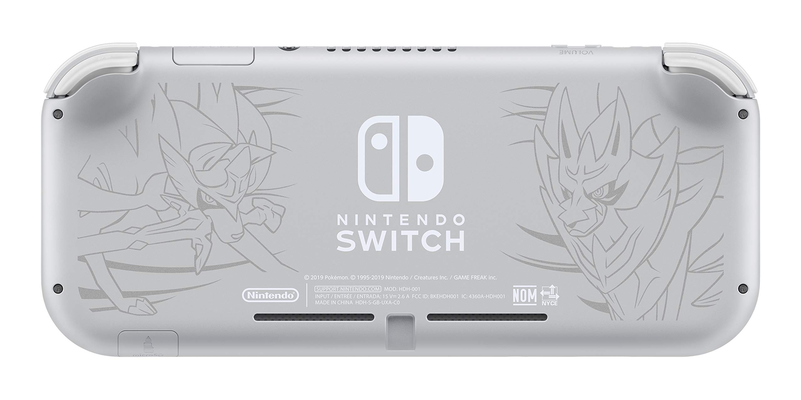 Nintendo Switch Lite - Zacian and Zamazenta Edition Console | Portable Gaming Handheld for Pokemon Fans | Perfect for Travel, Commuting & Home Entertainment