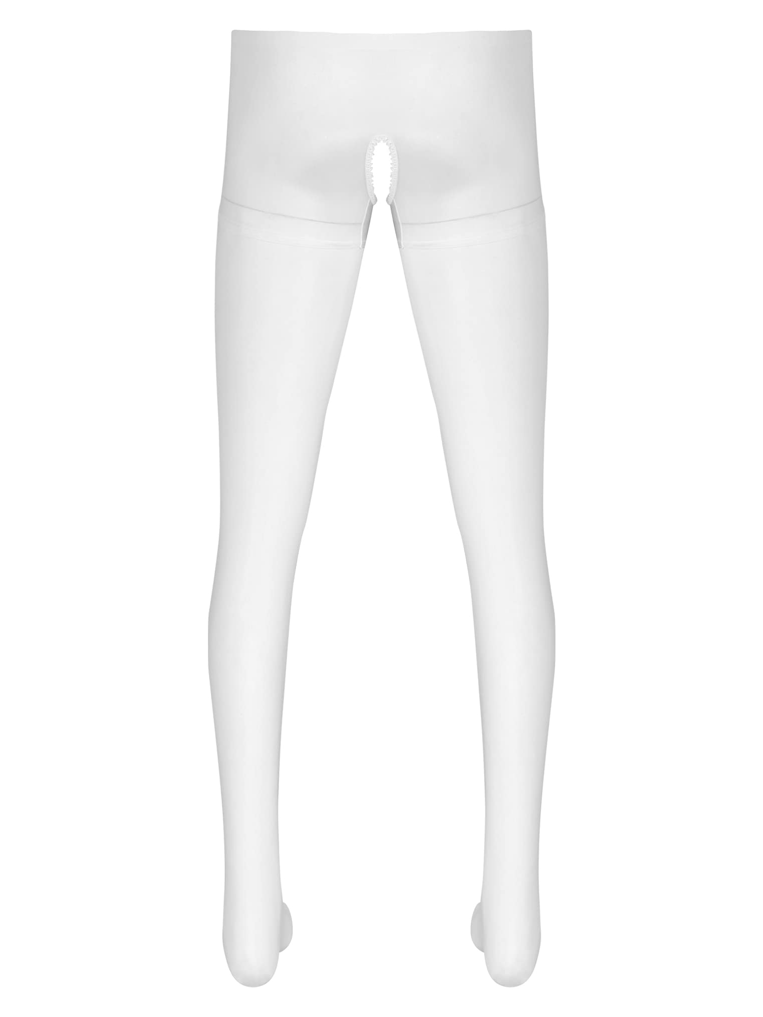 ACSUSS Men's Sexy Sheer Pantyhose - Ultra Thin Transparent Tights for Adults & Gay Bodystocking - Perfect for Cosplay, Role Play & Sensual Wear