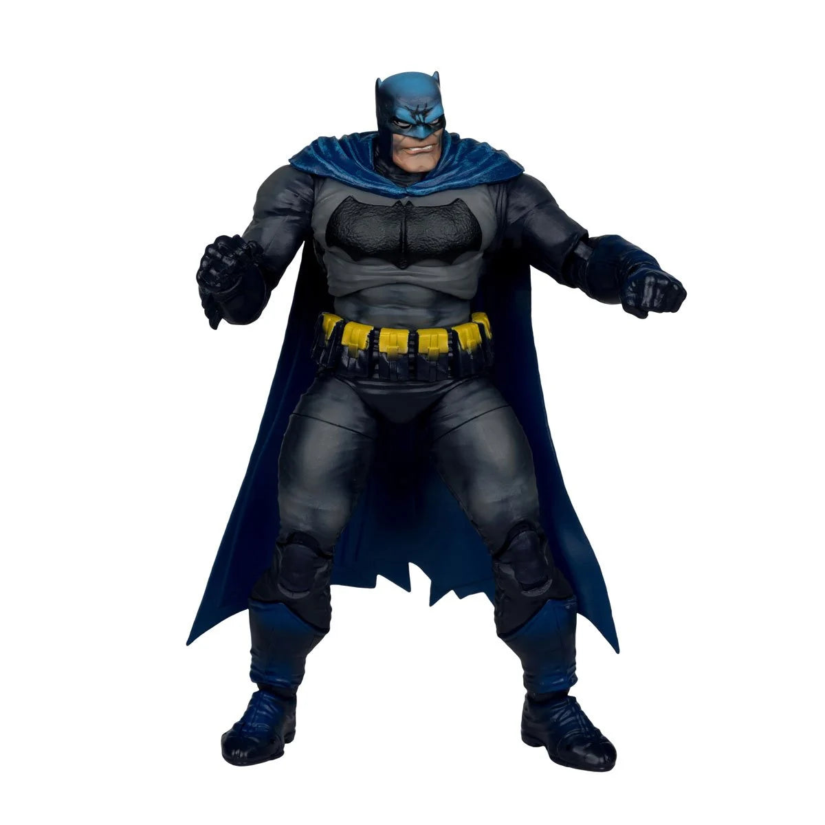 DC McFarlane Collector Edition Batman Dark Knight Returns Battle Damage Blue Outfit Action Figure - Premium Collectible for Display, Gifts & DC Fans