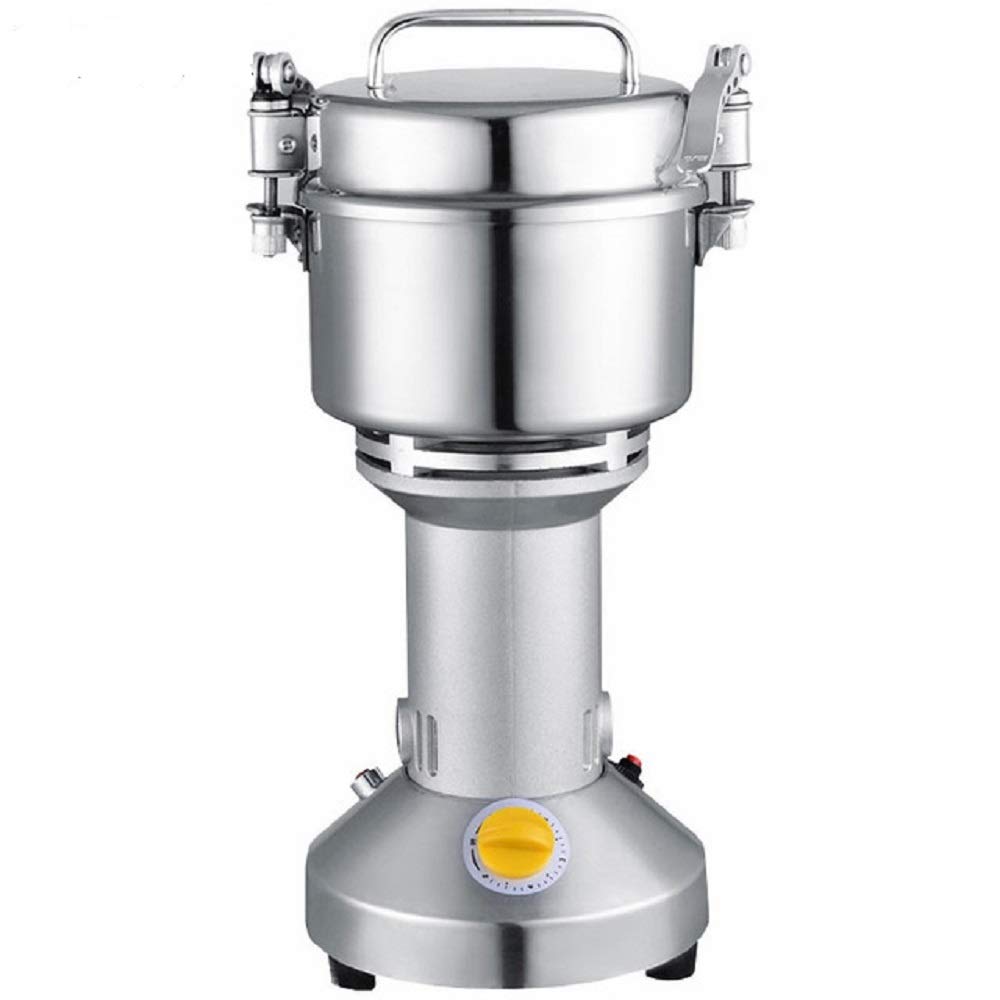 700g Electric Grain Grinder Mill for Coffee Beans, Spices & Herbs - Superfine Powder Machine 110V/220V - Perfect for Home Baking, Coffee Shops & Commercial Kitchens