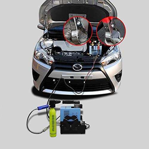 Portable Electric Air Compressor Pump - High Pressure Fast Inflation for Car Tires, Bikes, Sports Balls & Diving Cylinders | Auto Tire Inflator with Digital Gauge | Perfect for Road Trips, Camping & Emergency Use