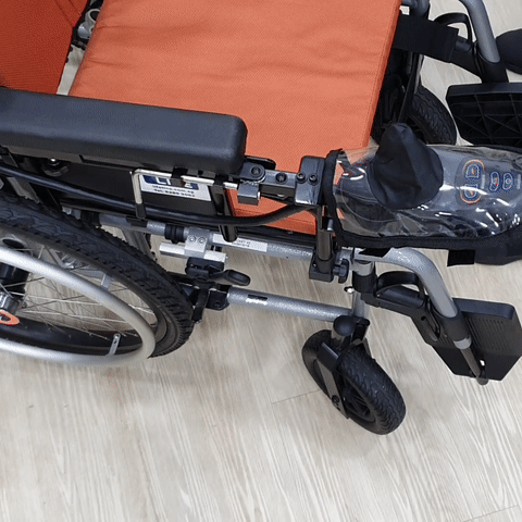 Electric Wheelchair with 504WH Battery - Lightweight Motorized Mobility Scooter for Adults & Seniors - Indoor & Outdoor Use for Shopping, Travel & Daily Commute
