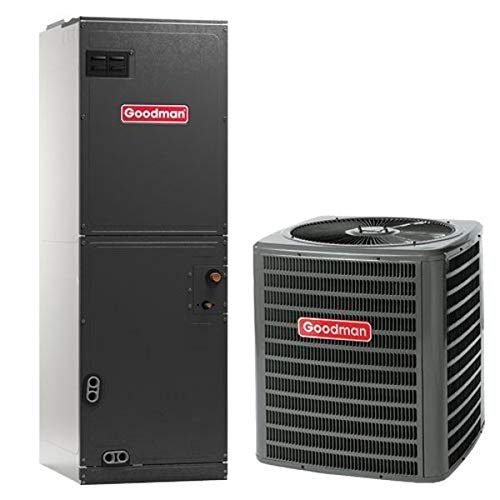 Goodman 2.5 Ton 16 SEER High-Efficiency Air Conditioner Bundle with ASPT39C14 Air Handler - GSX160311 | Perfect for Home Cooling & Energy Savings in Hot Climates