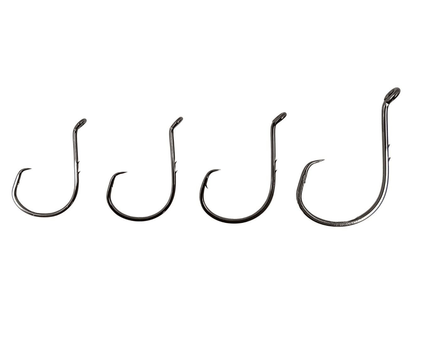 Jigging World Zblade Inline Circle Baitholder Fishing Hooks - Saltwater & Freshwater Fishing Lures for Bass, Trout, and Walleye - Perfect for Jigging, Trolling, and Live Bait Fishing