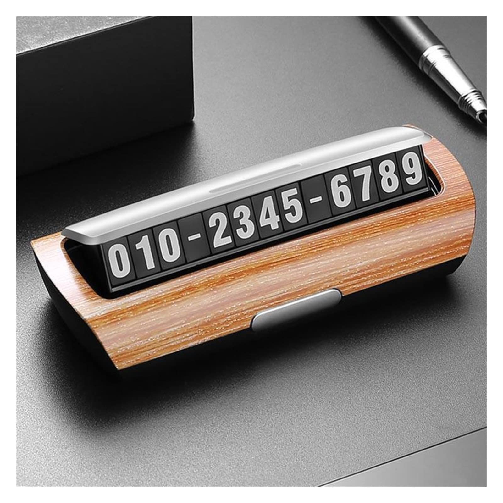 XADITON Glow in the Dark Parking Sign - Temporary Car Phone Number Plate Sticker for Windshield, Ideal for Visitor Parking & Emergency Contact - Auto Accessories (Color: 1) - Perfect for Apartment Complexes, Shopping Malls & Nighttime Parking